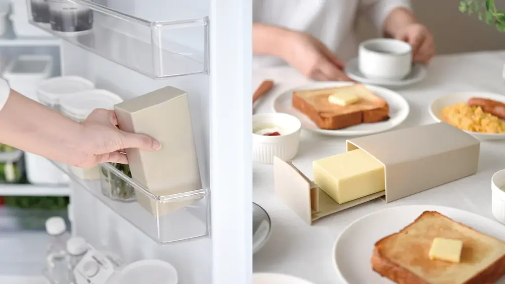 立てて収納バターケース発売