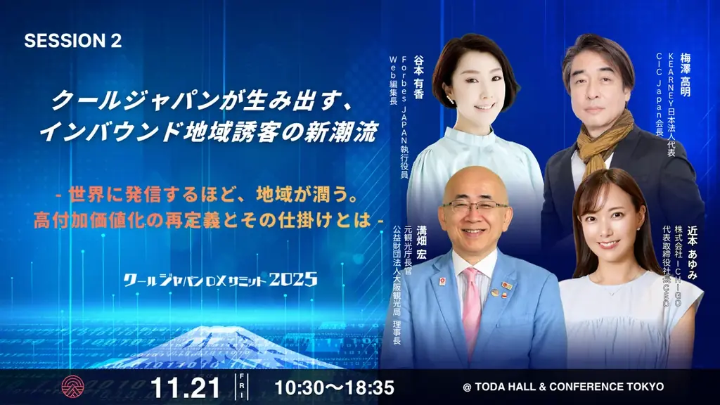 12/17限定配信 クールジャパンDXサミット2025の全セッション｜ベスト