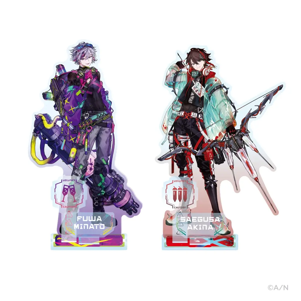 【NIJISANJI Stun Mode Type：Fuwa＆Saegusa】グッズを2025年12月17日(水)18時からにじストアにて販売開始！ 画像 4