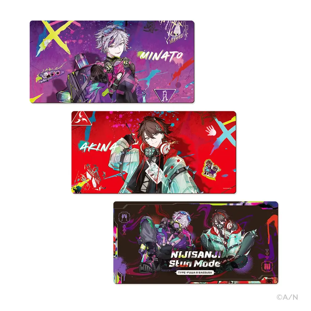 【NIJISANJI Stun Mode Type：Fuwa＆Saegusa】グッズを2025年12月17日(水)18時からにじストアにて販売開始！ 画像 7