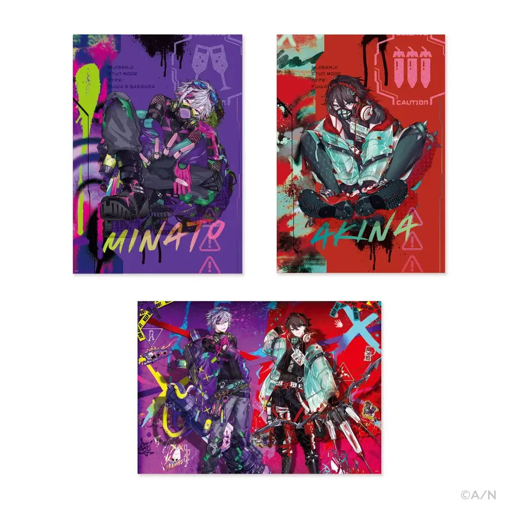 【NIJISANJI Stun Mode Type：Fuwa＆Saegusa】グッズを2025年12月17日(水)18時からにじストアにて販売開始！ 画像 8