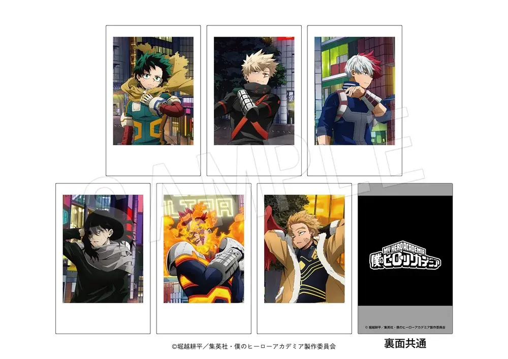 アニメ『僕のヒーローアカデミア』と『東急㈱グループ』の大規模コラボレーション企画が渋谷の街で開催！夜の渋谷に佇むデクたちの描き下ろしビジュアルを使用した新作グッズが登場！ 画像 11