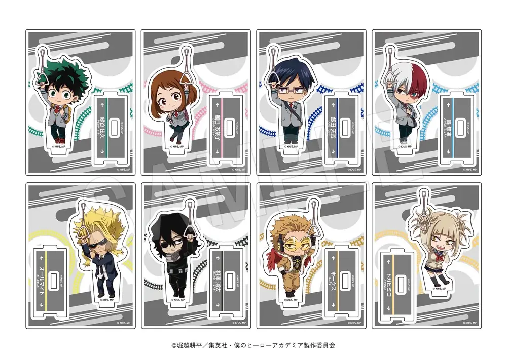 アニメ『僕のヒーローアカデミア』と『東急㈱グループ』の大規模コラボレーション企画が渋谷の街で開催！夜の渋谷に佇むデクたちの描き下ろしビジュアルを使用した新作グッズが登場！ 画像 14