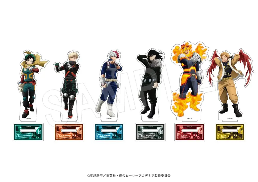アニメ『僕のヒーローアカデミア』と『東急㈱グループ』の大規模コラボレーション企画が渋谷の街で開催！夜の渋谷に佇むデクたちの描き下ろしビジュアルを使用した新作グッズが登場！ 画像 2