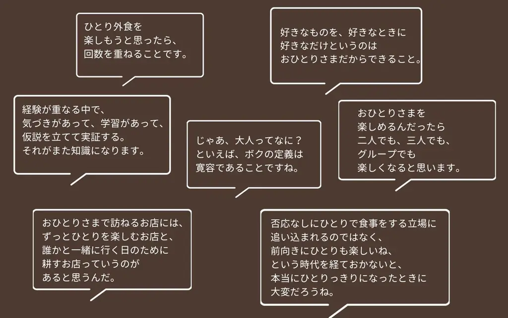 【新刊】5年間で9.2倍に増加！　注目の「おひとりさま外食」の魅力をひもとく『大人の東京おひとりさま外食』12月19日発売 画像 5