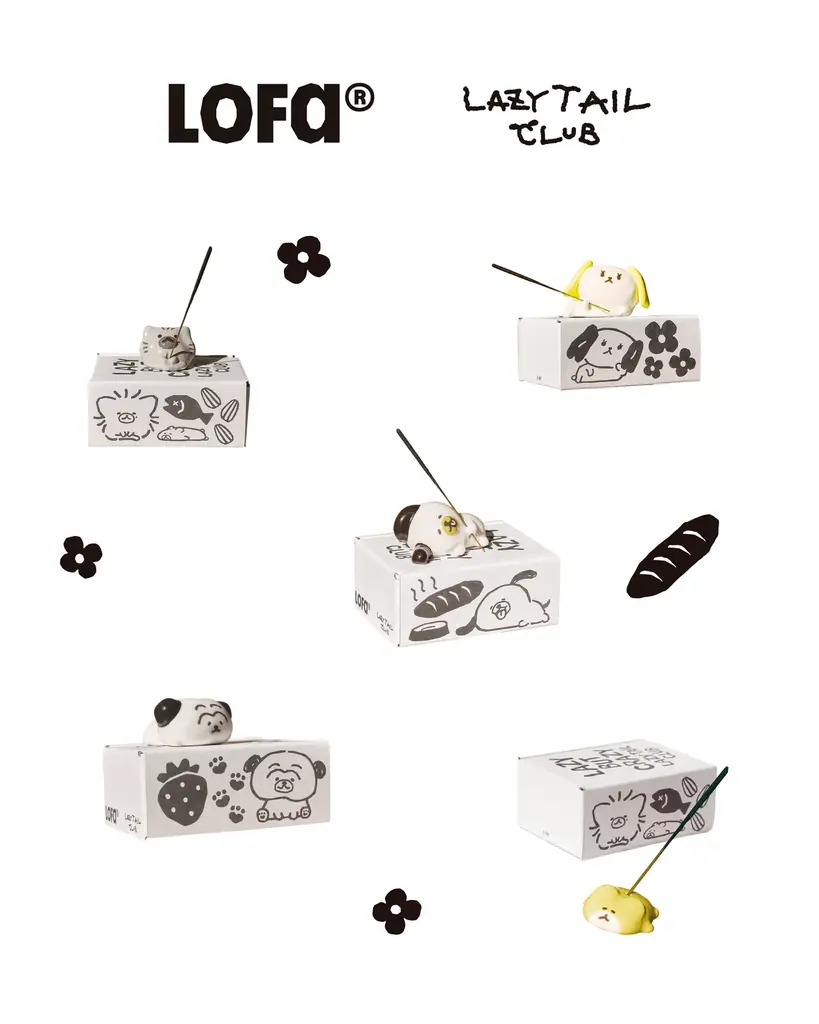 LINE FRIENDSに新キャラクター「LAZY TAIL CLUB」が誕生！12/16より無料LINEスタンプの配信が決定！ 画像 9