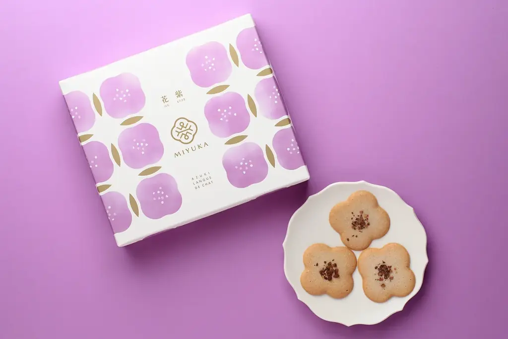 花のようにひらりと軽い。MIYUKAの新スイーツ「花紫」12/18（木）より新発売 画像 1
