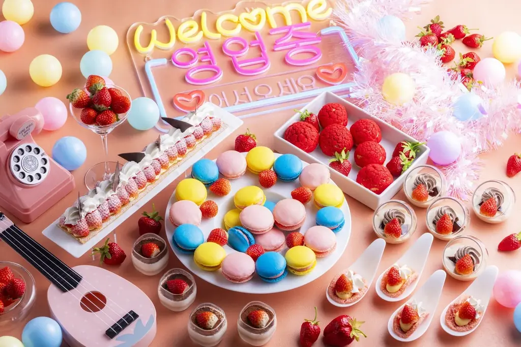 ダブルツリーbyヒルトン大阪城　いちごスイーツと韓国料理が充実のランチビュッフェやいちごアフタヌーンティーを提供開始 画像 1