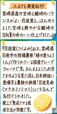“地産全消”で地域の美味しさを全国に　季節限定「野菜生活100宮崎月夜実グレープフルーツ＆日向夏ミックス」新発売 画像 5