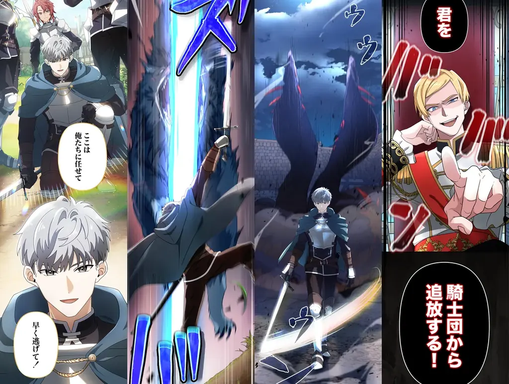 MUGEN FACTORY制作「灰色のアッシュ～帝国騎士団をクビになった俺はダンジョン都市で灰色の人生をひっくり返す～」ピッコマにて独占先行連載開始！ 画像 3