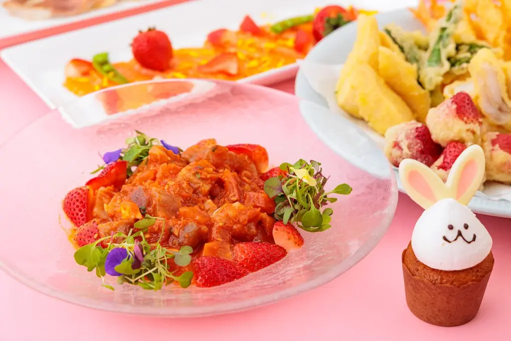 “あまおう”を含む旬のいちご3種食べ比べが魅力“季節の食材といちごのオリジナル料理”を楽しむ「いちごブッフェ2026」開催！ 画像 6
