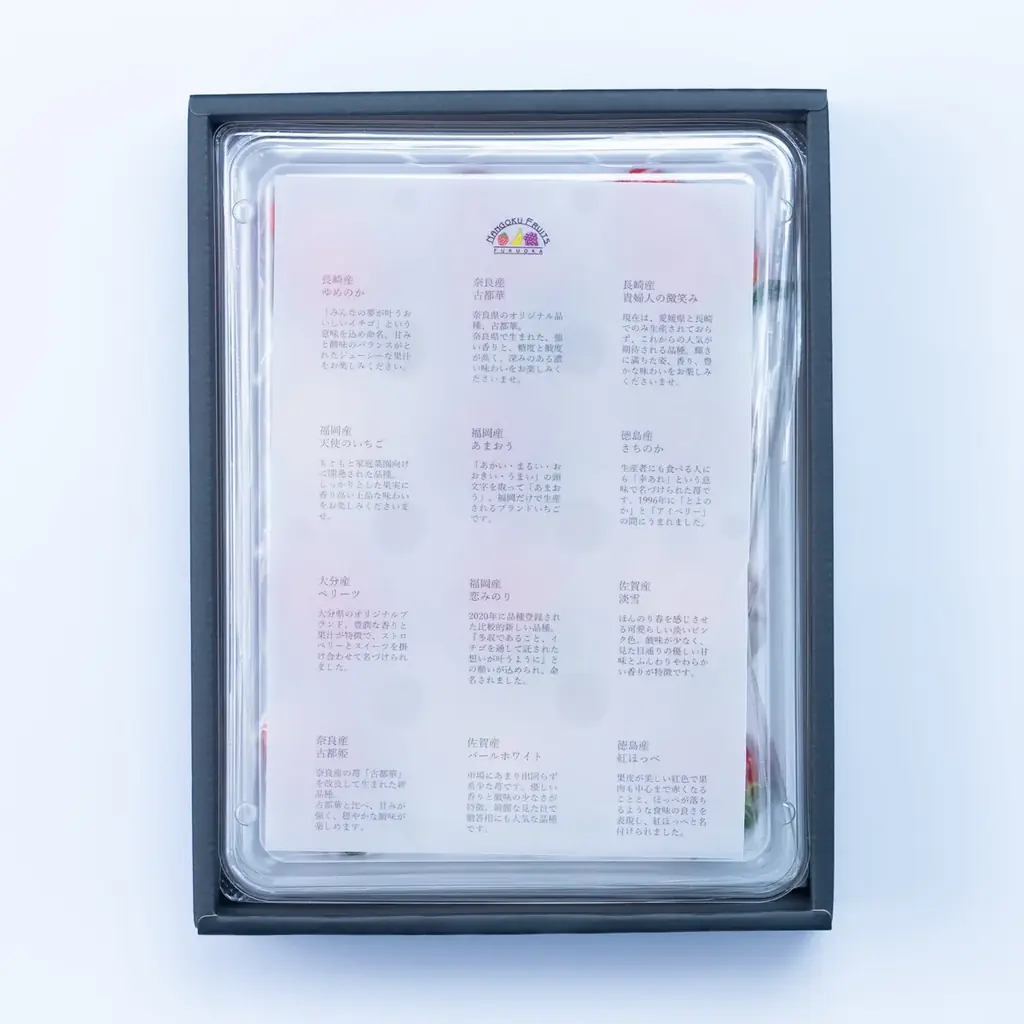 【いちご食べ比べ】旬のイチゴを堪能する「いちご12種食べ比べ」12月16日(火)より予約受付開始！ 画像 5