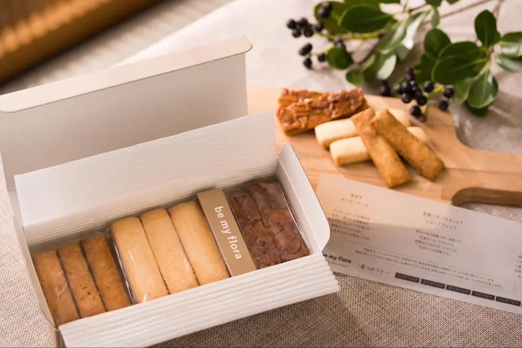 【be my flora】罪悪感なく楽しめるグルテンフリー焼菓子セット「be my flora Guilt-Free Bakes」を新発売！発売を記念し、阪急うめだ本店にて期間限定ポップアップに出店 画像 2