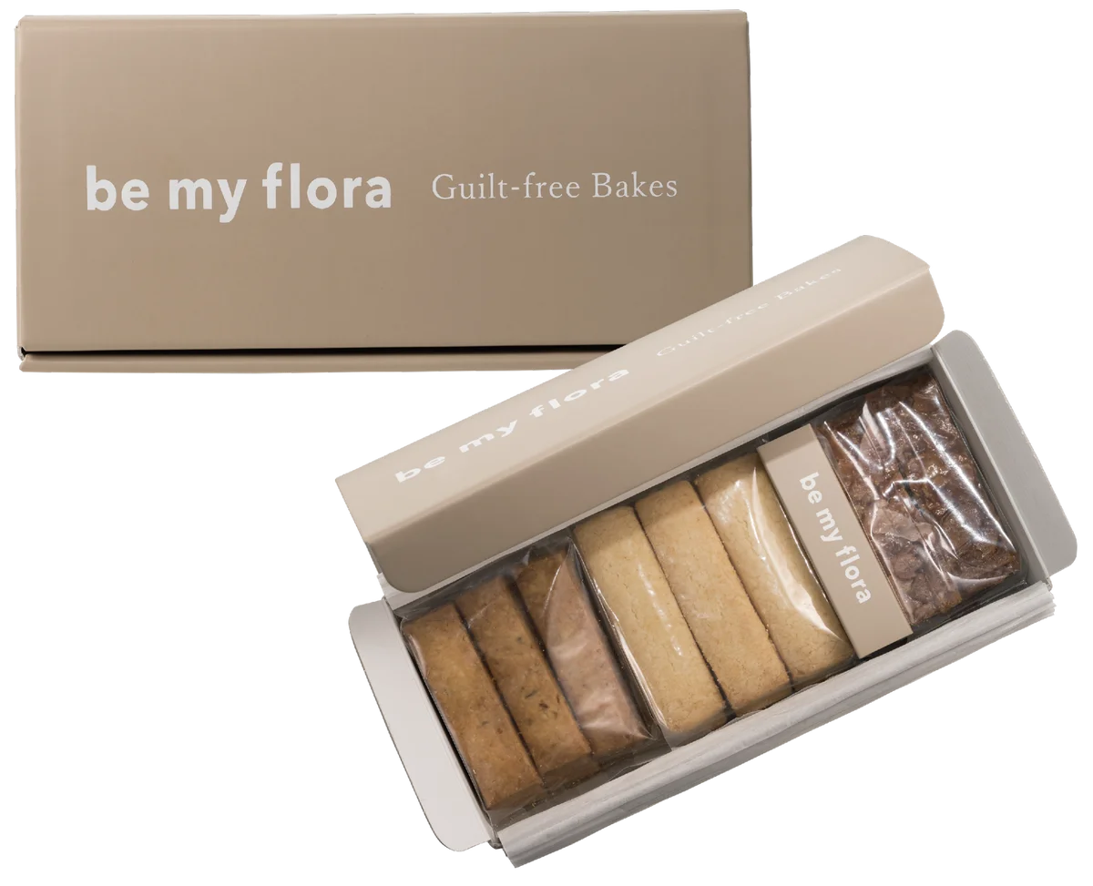 【be my flora】罪悪感なく楽しめるグルテンフリー焼菓子セット「be my flora Guilt-Free Bakes」を新発売！発売を記念し、阪急うめだ本店にて期間限定ポップアップに出店 画像 3