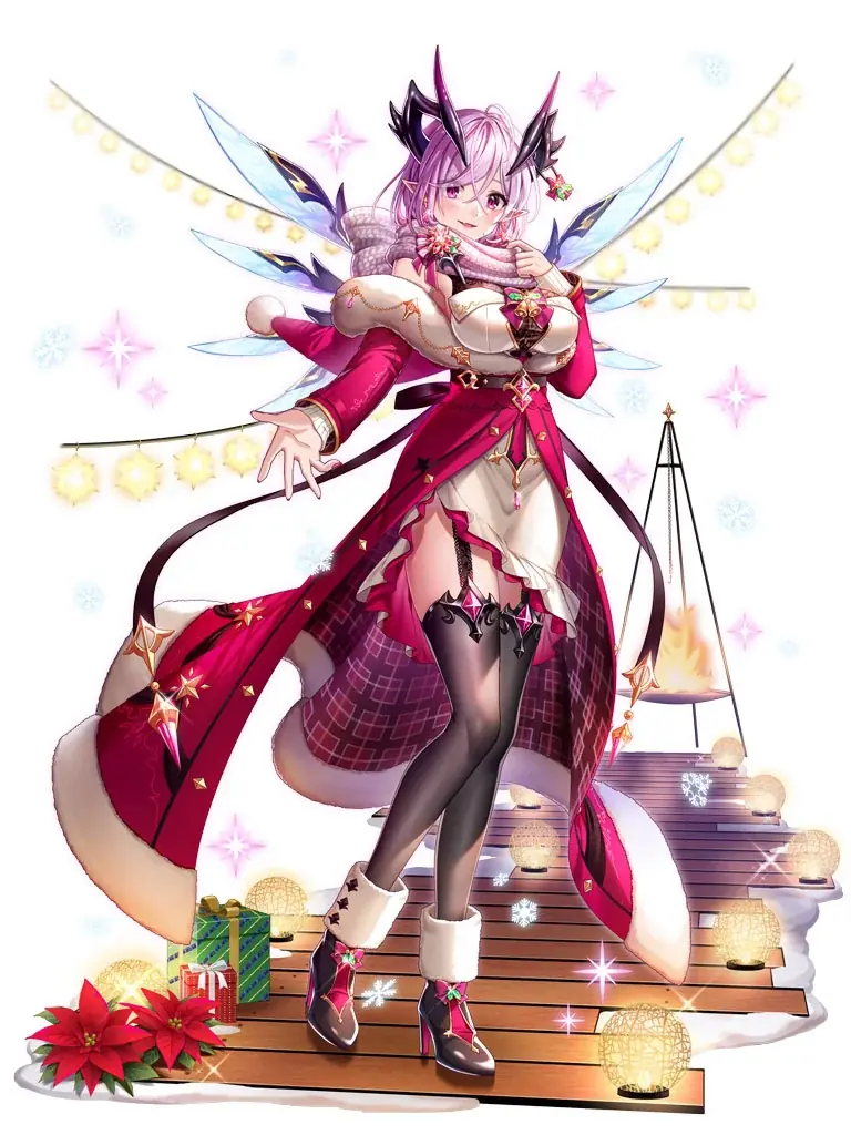 『白猫』新イベント「Secret Christmas Night　～聖夜のグランピング～」開催！アイシャ、オスクロル、トワと特別な時間を楽しもう！ 画像 3