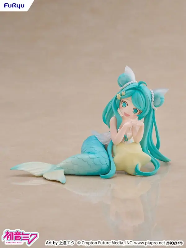 「初音ミク」が、おとぎ話をテーマにした人魚姫姿のフィギュアで登場。イラストレーター・上倉エク氏描き下ろし。 画像 10