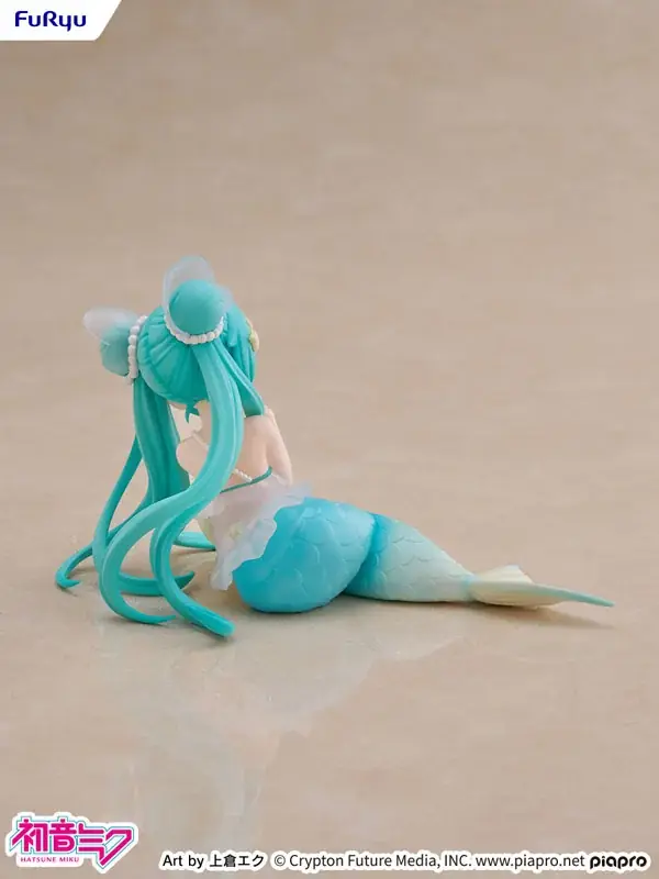 「初音ミク」が、おとぎ話をテーマにした人魚姫姿のフィギュアで登場。イラストレーター・上倉エク氏描き下ろし。 画像 11
