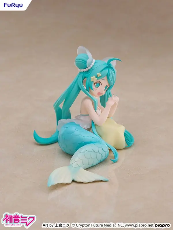 「初音ミク」が、おとぎ話をテーマにした人魚姫姿のフィギュアで登場。イラストレーター・上倉エク氏描き下ろし。 画像 12