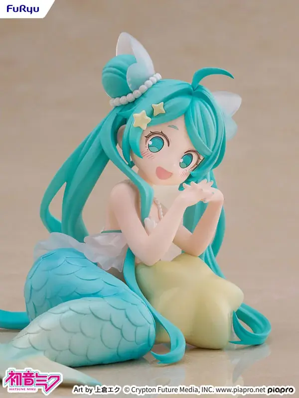「初音ミク」が、おとぎ話をテーマにした人魚姫姿のフィギュアで登場。イラストレーター・上倉エク氏描き下ろし。 画像 13