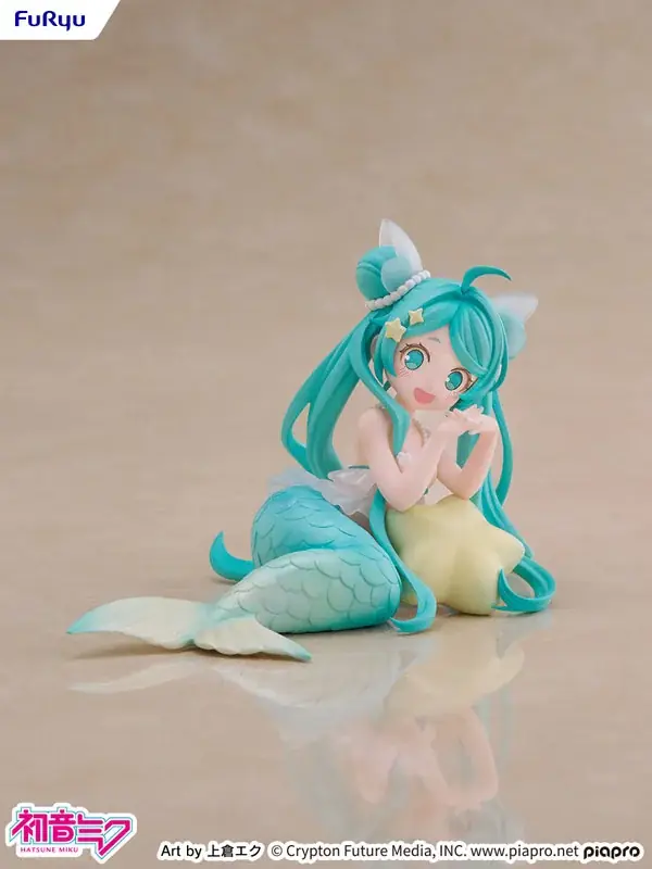 「初音ミク」が、おとぎ話をテーマにした人魚姫姿のフィギュアで登場。イラストレーター・上倉エク氏描き下ろし。 画像 9