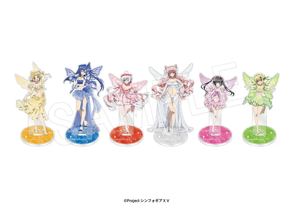 『戦姫絶唱シンフォギアＸＶ』より、“フラワーフェアリー”がテーマの描き下ろしイラストを使用した新作グッズが「コミックマーケット107」で登場！中外鉱業ブースにて販売決定！ 画像 3