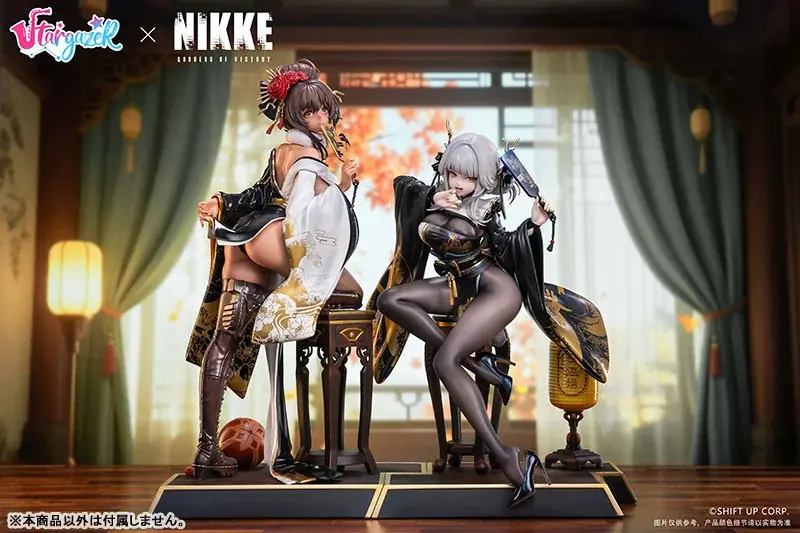 『勝利の女神：NIKKE』より、「ブラン ホワイトラビット」＆「ノワール ブラックラビット」がフィギュアで登場。 画像 12