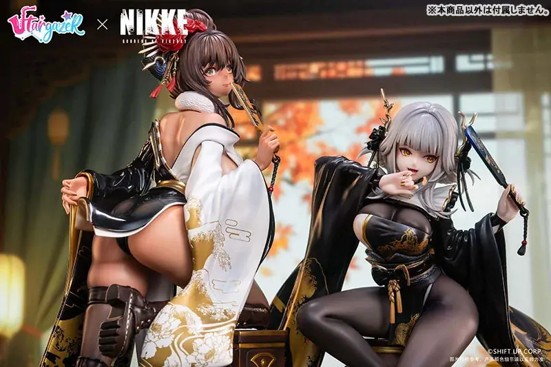『勝利の女神：NIKKE』より、「ブラン ホワイトラビット」＆「ノワール ブラックラビット」がフィギュアで登場。 画像 13