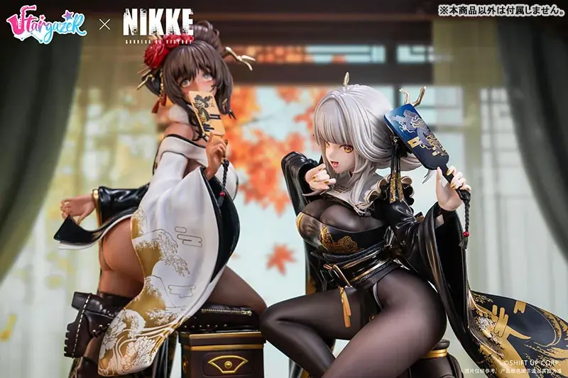 『勝利の女神：NIKKE』より、「ブラン ホワイトラビット」＆「ノワール ブラックラビット」がフィギュアで登場。 画像 15