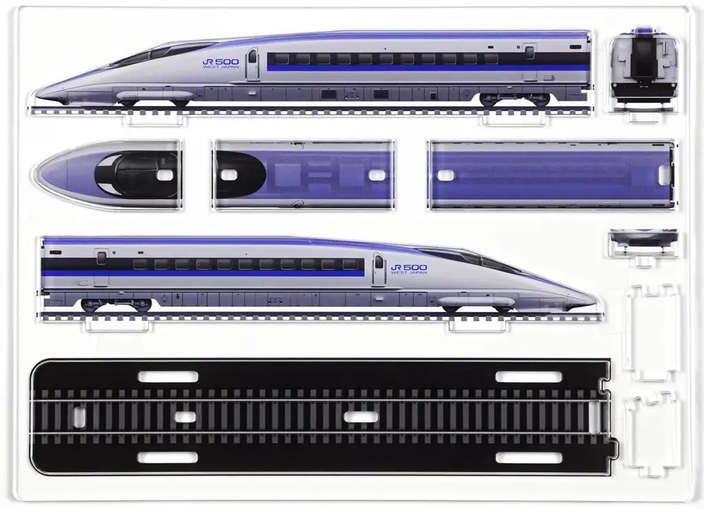 【鉄オタ86％が手元に残したいと回答】引退した「ドクターイエローT4編成」間近の「500系」をインテアリアになる煌めく「鉄道模型」で永久保存！ママ鉄アイドル豊岡真澄さんとのコラボ配信で先行予約販売開始 画像 6