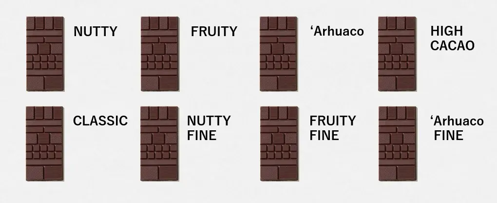 Minimalより、24種のチョコレートで表現する新シリーズ「NEW ARTS & CRAFTS」新登場。アートな装丁とともに味わうチョコレートの世界。 画像 3