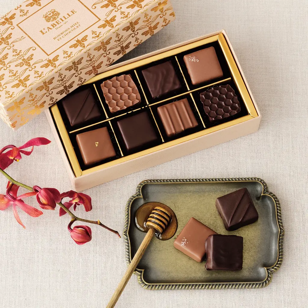 【ラベイユ】バレンタインシーズン限定！世界各国のはちみつの個性を楽しむ「はちみつボンボンショコラ」 画像 2
