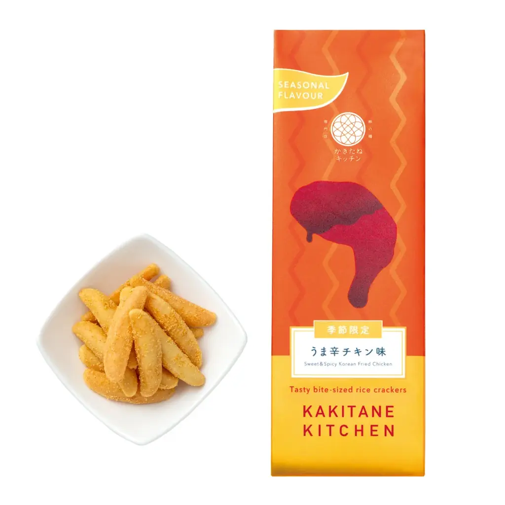 かきたねキッチンから新たな冬限定フレーバーが登場！　『季節限定かきたね　うま辛チキン味』新発売 画像 2