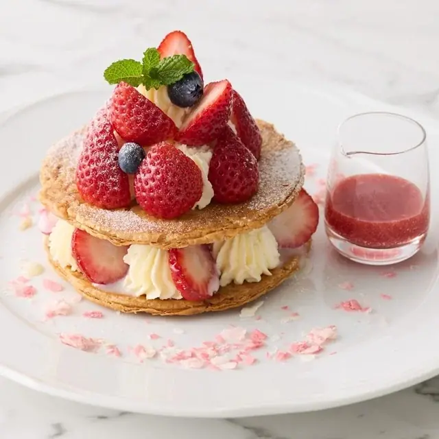 【Afternoon Tea】さくふわ食感！甘酸っぱい苺のスコーンサンドなど、苺づくしの冬限定スイーツ＆ティーを発売 画像 10