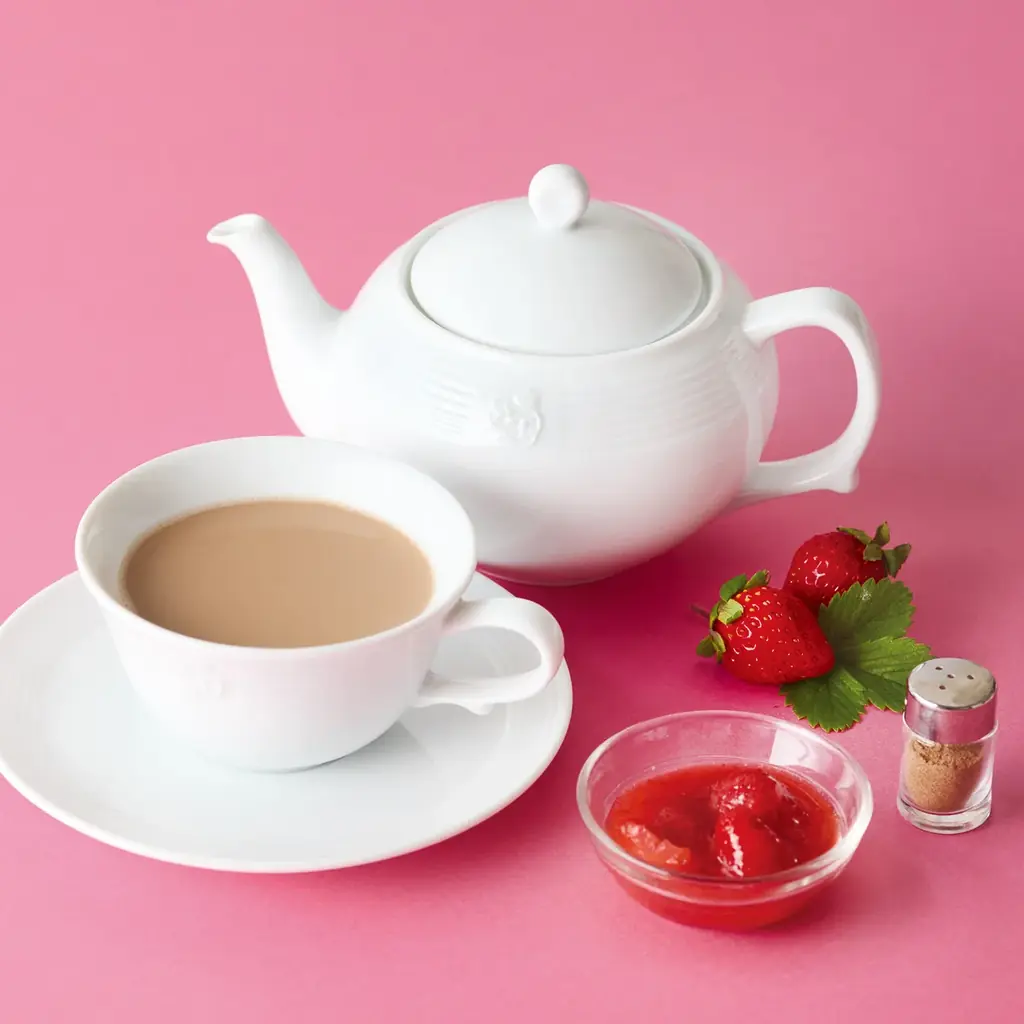 【Afternoon Tea】さくふわ食感！甘酸っぱい苺のスコーンサンドなど、苺づくしの冬限定スイーツ＆ティーを発売 画像 9