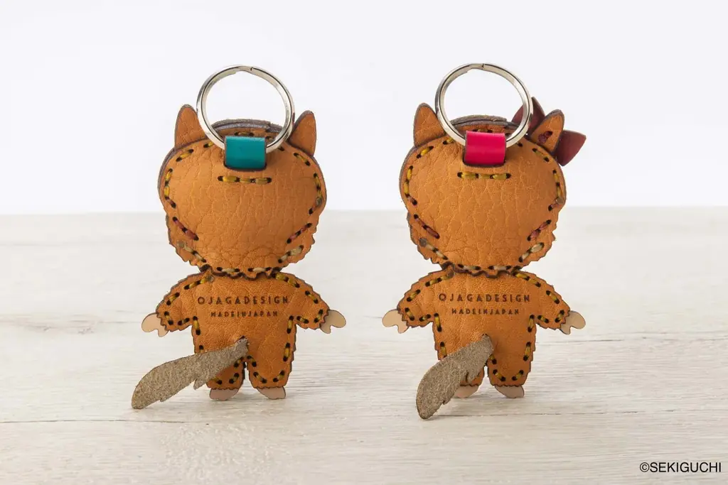 [2026年 午（うま）年]　新年のお祝いにふさわしい モンチッチ干支（午）レザーキーホルダーの登場です 画像 2