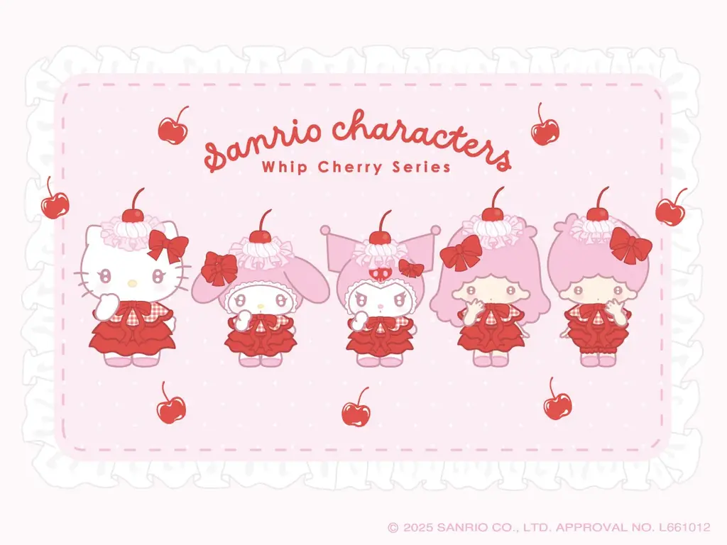 ホイップ×チェリーがとってもキュート♡粧美堂限定オリジナルデザインを使用した「サンリオキャラクターズ ホイップチェリーシリーズ」発売 画像 1