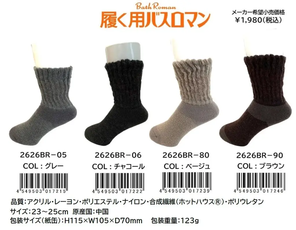 箱の中身は入浴剤？…じゃなくて靴下！『開けた瞬間ウケる』履く用バスロマンがサプライズ系ギフトとしてSNSで話題沸騰 画像 17