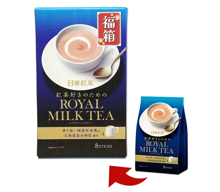 【新春福箱2026】先行予約が即日完売！中身も箱も”日東紅茶”づくしの限定セットの一般予約販売開始「デイリークラブ」デザインのオリジナルブランケットも初登場！ 画像 2