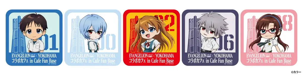 「EVANGELIONシリーズ30周年×YOKOHAMAコラボカフェ in Cafe Fan Base」が横浜・みなとみらいにて2026年1月16日(金)～2月26日(木)の期間限定で開催決定！ 画像 3