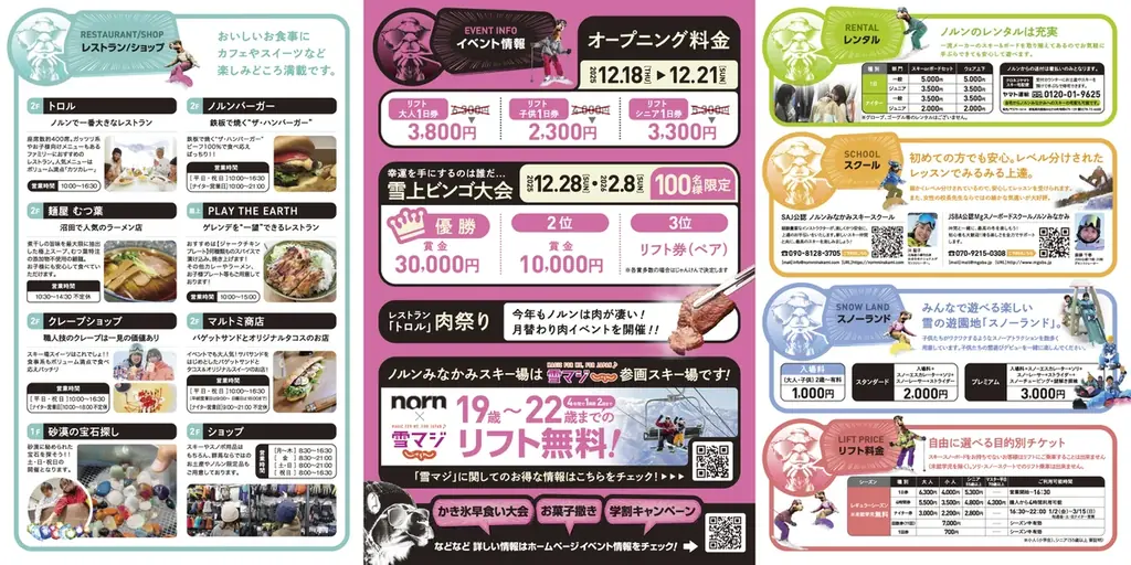 近くてラクだ。色々とラクだ。思い立ったら午後からノルン。31年目のシーズン開幕 画像 3