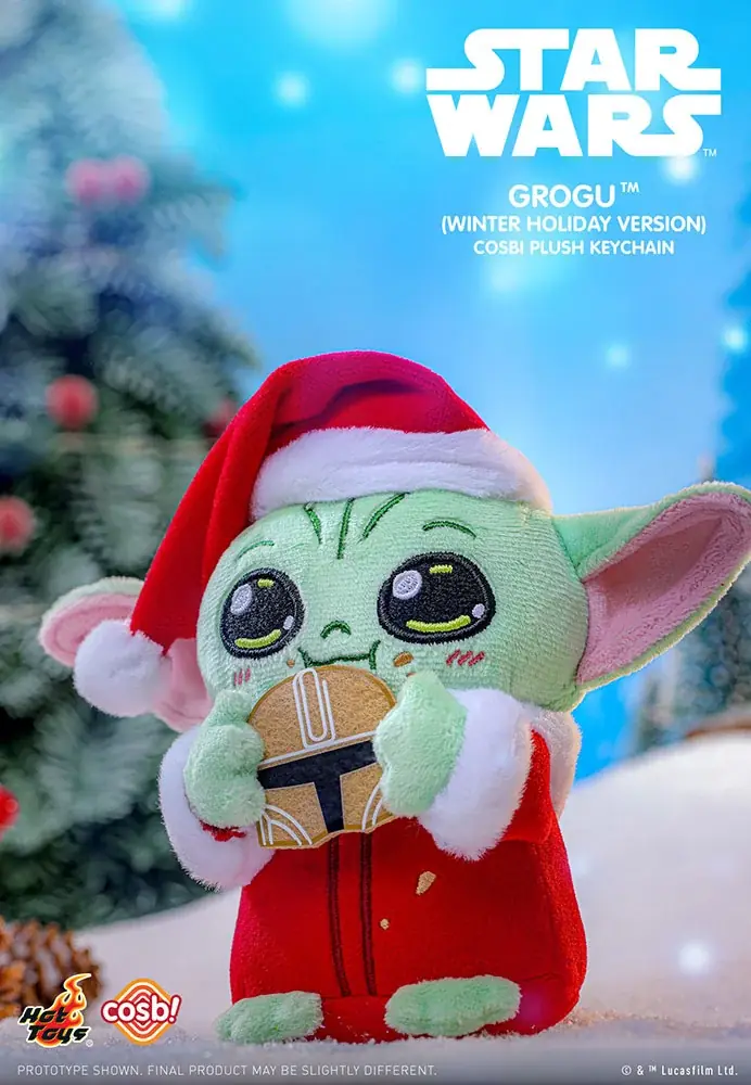 サンタの格好をしたグローグーのぬいぐるみキーチェーンが登場！普段着としてもお洒落な”アグリーセーター”も！ 画像 3