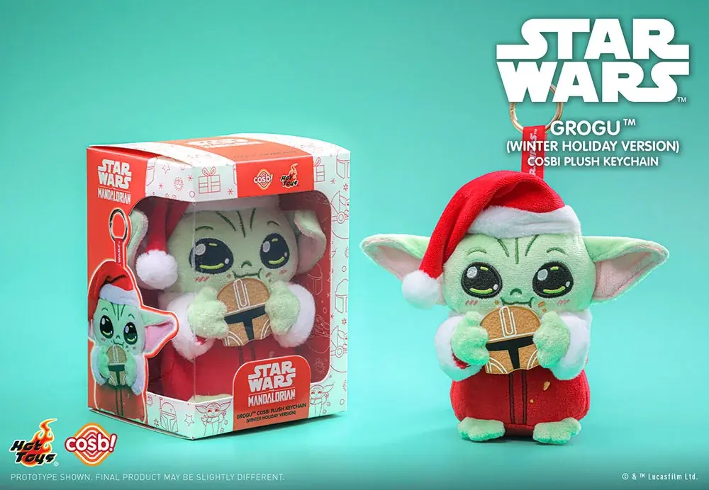 サンタの格好をしたグローグーのぬいぐるみキーチェーンが登場！普段着としてもお洒落な”アグリーセーター”も！ 画像 4