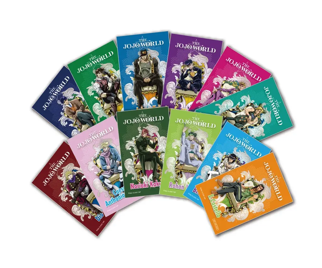 『ジョジョの奇妙な冒険』初の体験型公式ショップ『THE★JOJO WORLD』アニメ第2弾描きおろしを使用したオリジナルグッズを公開！ ミニゲーム・フードメニューも登場！ 画像 19