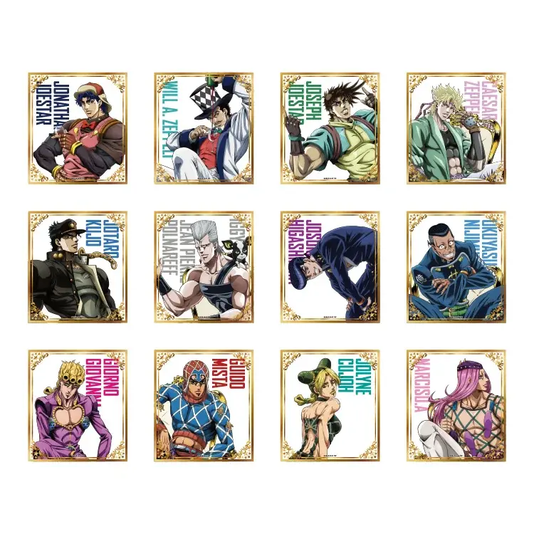 『ジョジョの奇妙な冒険』初の体験型公式ショップ『THE★JOJO WORLD』アニメ第2弾描きおろしを使用したオリジナルグッズを公開！ ミニゲーム・フードメニューも登場！ 画像 6