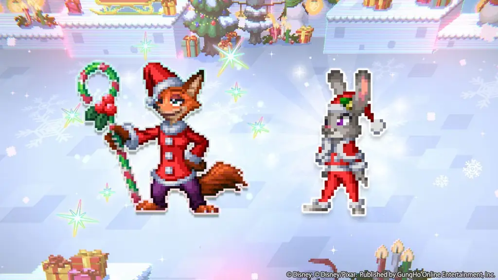 ディズニー ピクセルRPGでPIXEL Fest開催、ニック＆ジュディが登場