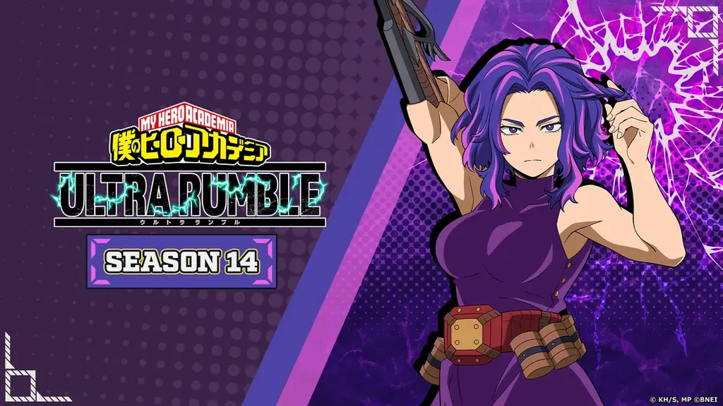 基本プレイ無料オンラインマルチ対戦ゲーム『僕のヒーローアカデミア ULTRA RUMBLE』シーズン14に新たなプレイアブルキャラクターが！？「タルタロス」からの脱獄囚！「レディ・ナガン」が電撃参戦！ 画像 1