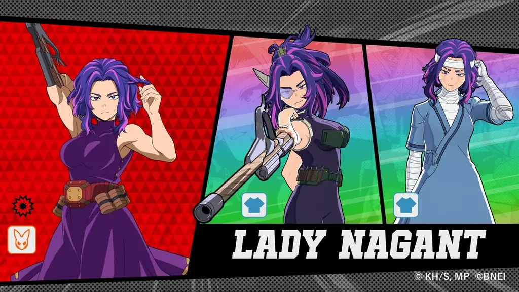 基本プレイ無料オンラインマルチ対戦ゲーム『僕のヒーローアカデミア ULTRA RUMBLE』シーズン14に新たなプレイアブルキャラクターが！？「タルタロス」からの脱獄囚！「レディ・ナガン」が電撃参戦！ 画像 3