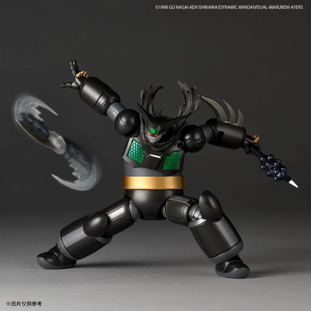 OVA『真ゲッターロボ 世界最後の日』より、流竜馬が搭乗する「ブラックゲッター」がアクションフィギュアで登場！ 画像 11