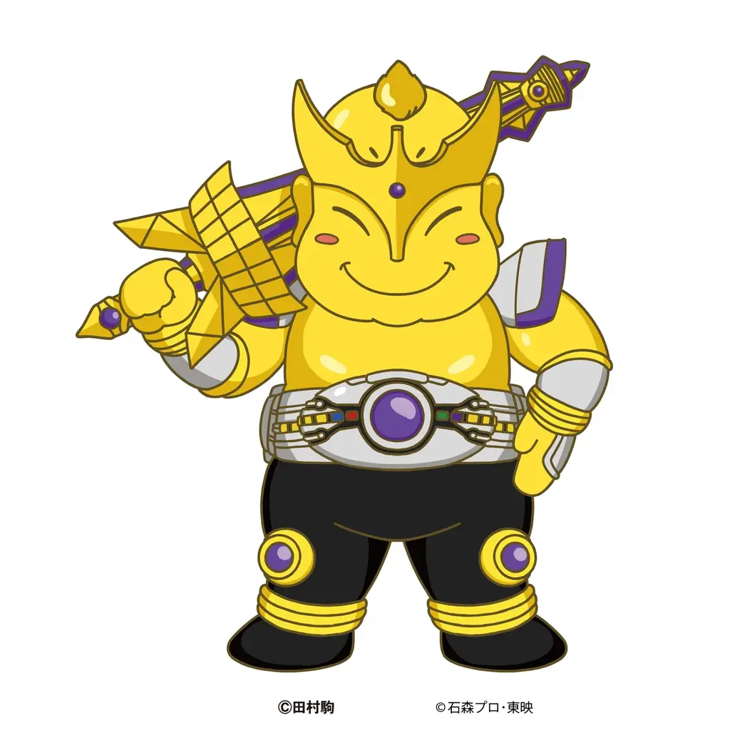 幸福の神様ビリケンさん、「『仮面ライダークウガ』25周年記念　超クウガ展」大阪会場でコラボレーション！ 画像 3