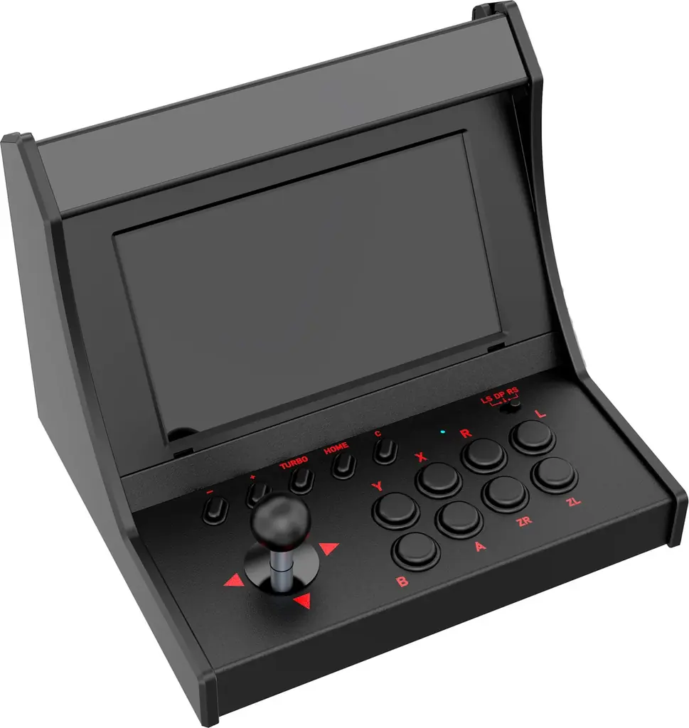 ゲオ限定マット黒アーケードドック、Switchで筐体感再現